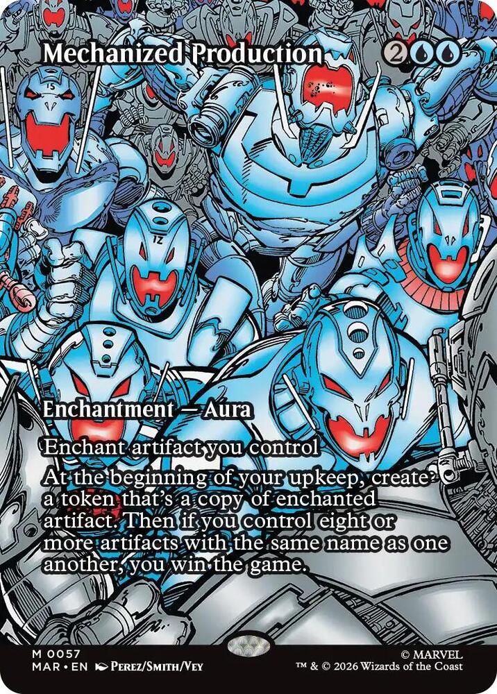 Mechanized Production 57 (Marvel Universe Eternal-Legal)  - Borderless | Good Games North