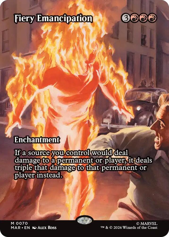 Fiery Emancipation 70 (Marvel Universe Eternal-Legal)  - Borderless | Good Games North