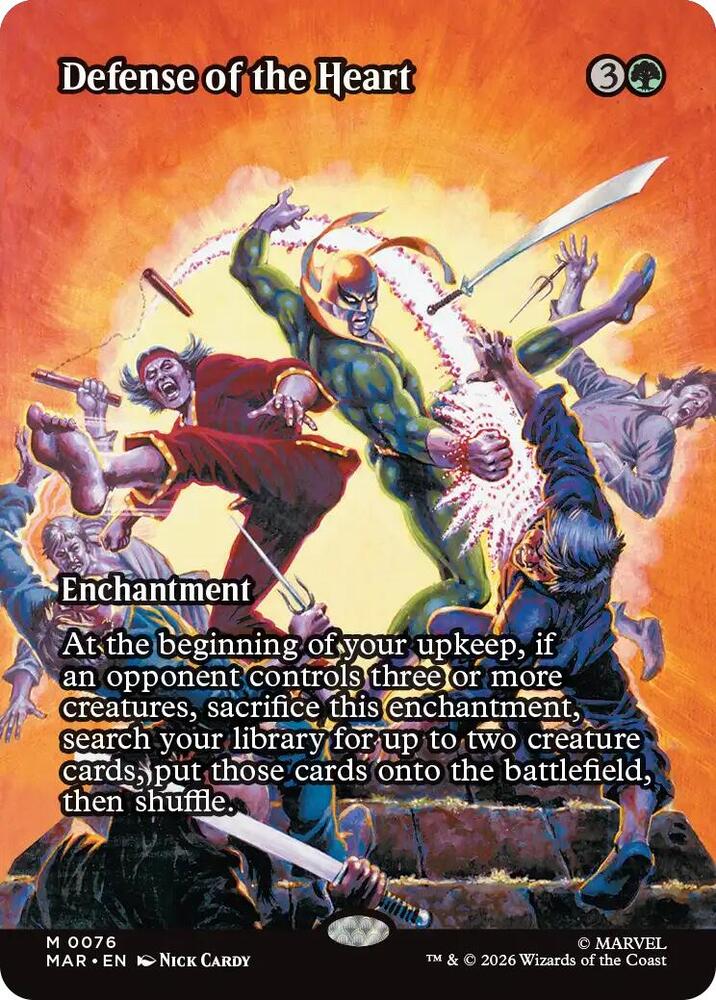Defense of the Heart 76 (Marvel Universe Eternal-Legal)  - Borderless | Good Games North