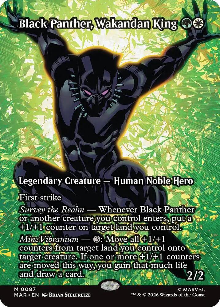 Black Panther, Wakandan King 87 (Marvel Universe Eternal-Legal)  - Borderless | Good Games North