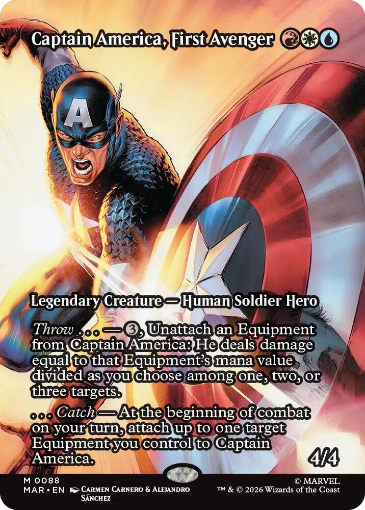 Captain America, First Avenger 88 (Marvel Universe Eternal-Legal)  - Borderless | Good Games North