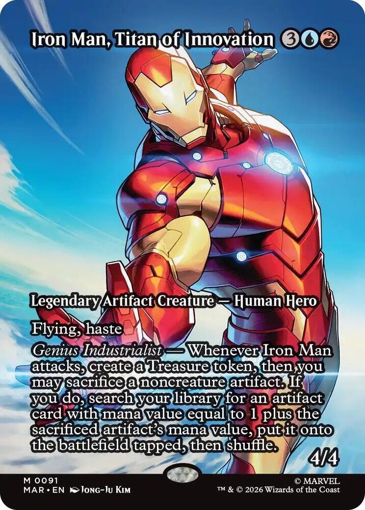 Iron Man, Titan of Innovation 91 (Marvel Universe Eternal-Legal)  - Borderless | Good Games North