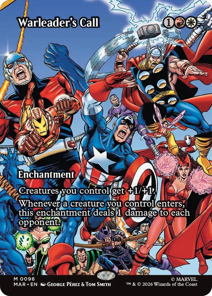 Warleaders Call 96 (Marvel Universe Eternal-Legal)  - Borderless | Good Games North