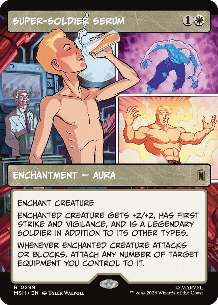 Super-Soldier Serum 299 (Marvel Super Heroes)  - Showcase Foil | Good Games North