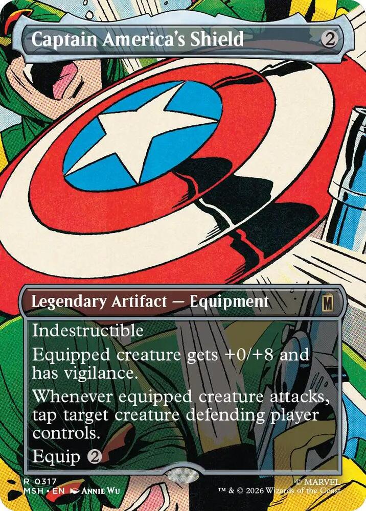 Captain America's Shield 317 (Marvel Super Heroes)  - Borderless | Good Games North