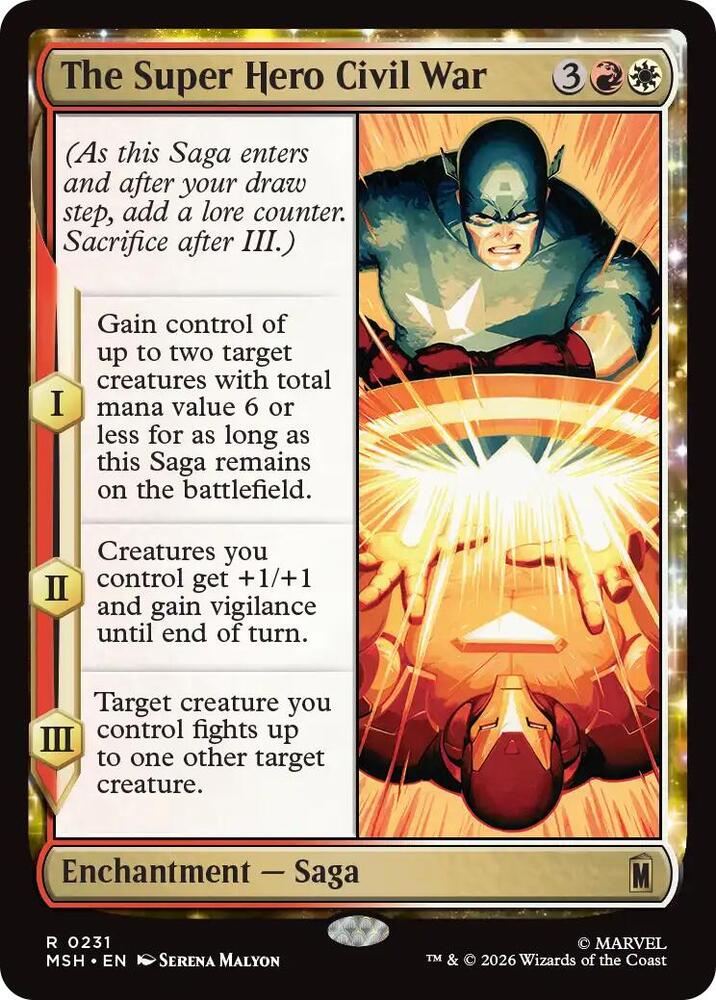 The Super Hero Civil War 231 (Marvel Super Heroes)  - Foil | Good Games North
