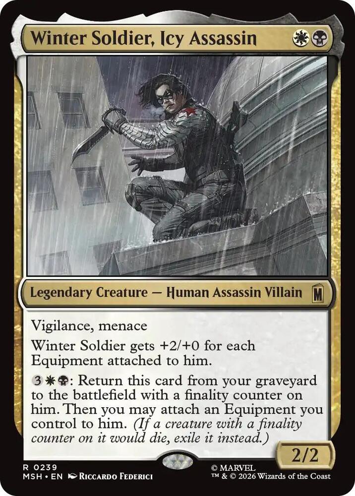 Winter Soldier, Icy Assassin 239 (Marvel Super Heroes)  - Foil | Good Games North