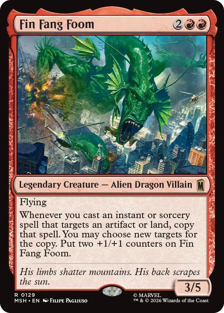 Fin Fang Foom 129 (Marvel Super Heroes)  | Good Games North
