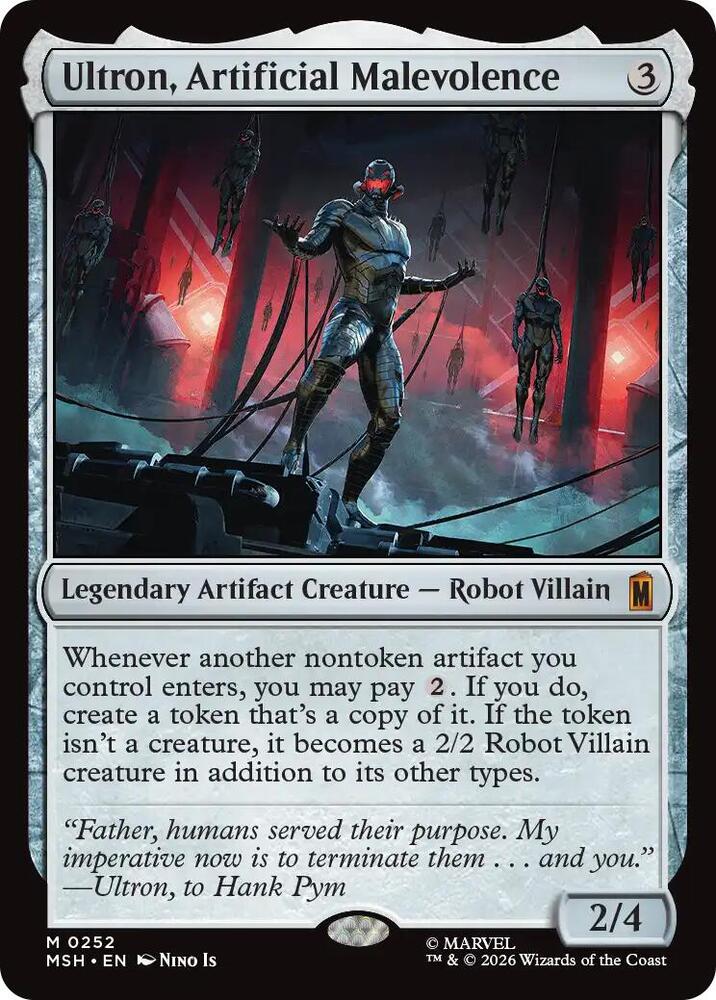 Ultron, Artificial Malevolence 252 (Marvel Super Heroes)  | Good Games North