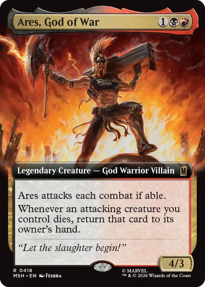 Ares, God of War 418 (Marvel Super Heroes)  - Extended Art | Good Games North