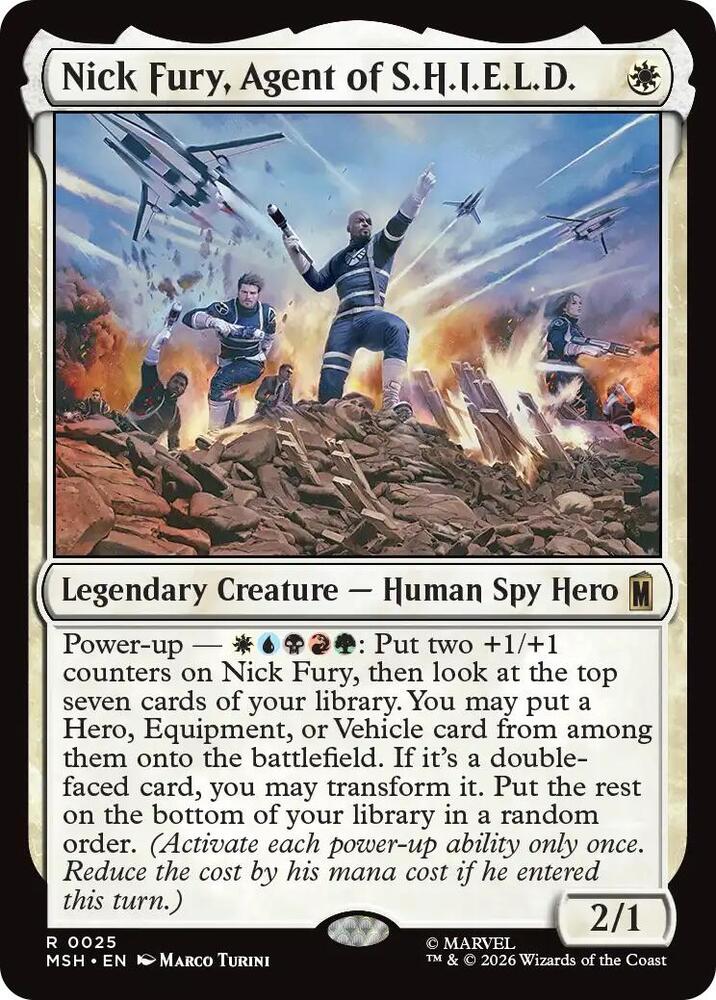 Nick Fury, Agent of S.H.I.E.L.D. 25 (Marvel Super Heroes)  - Foil | Good Games North