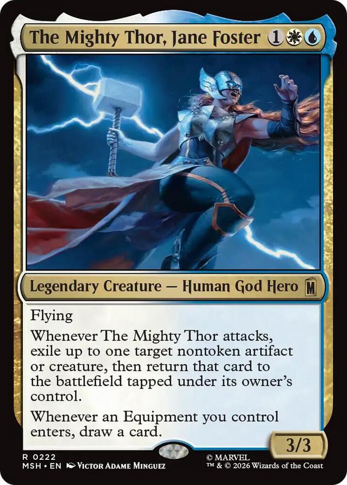 The Mighty Thor Jane Foster 222 (Marvel Super Heroes)  | Good Games North
