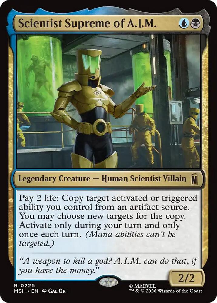 Scientist Supreme of A.I.M. 225 (Marvel Super Heroes)  | Good Games North