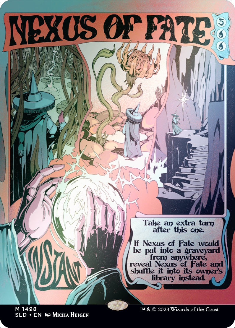 Nexus of Fate 1498★/1 (Secret Lair Drop Series)  - Borderless Foil | Good Games North