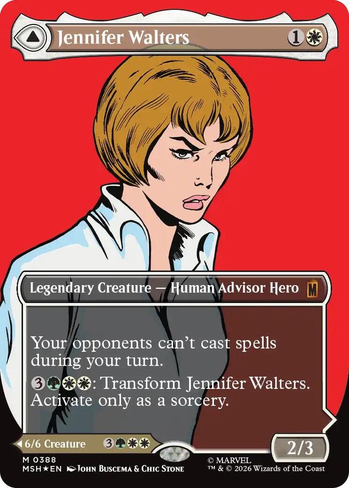 Jennifer Walters // The Sensational She-Hulk 388 (Marvel Super Heroes)  - Borderless Foil | Good Games North
