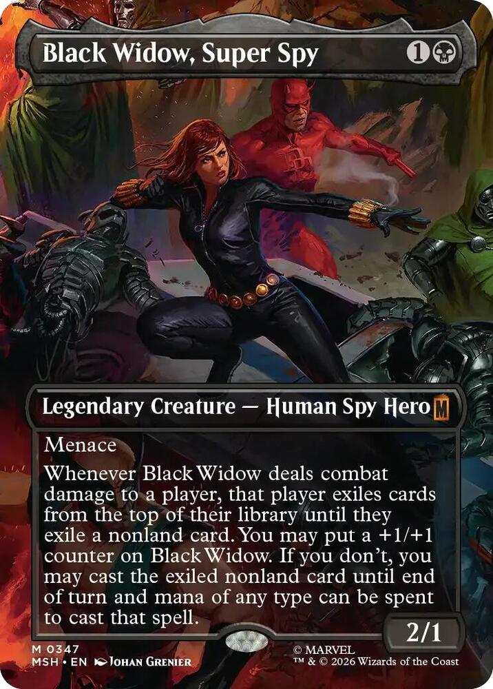 Black Widow, Super Spy 347 (Marvel Super Heroes)  - Borderless | Good Games North