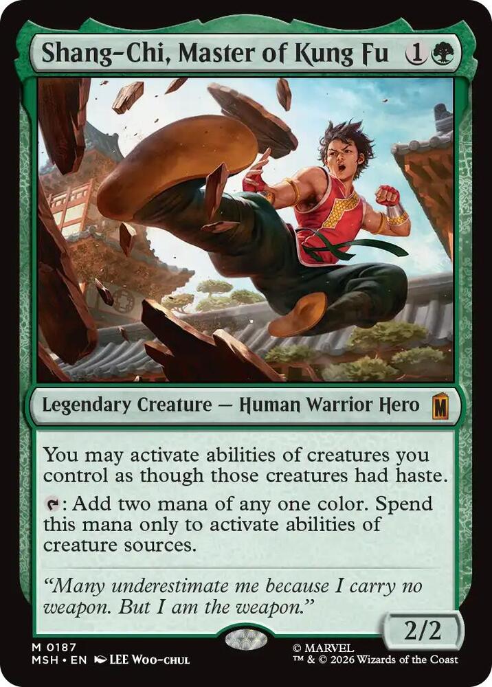 Shang-Chi, Master of Kung Fu 187 (Marvel Super Heroes)  | Good Games North