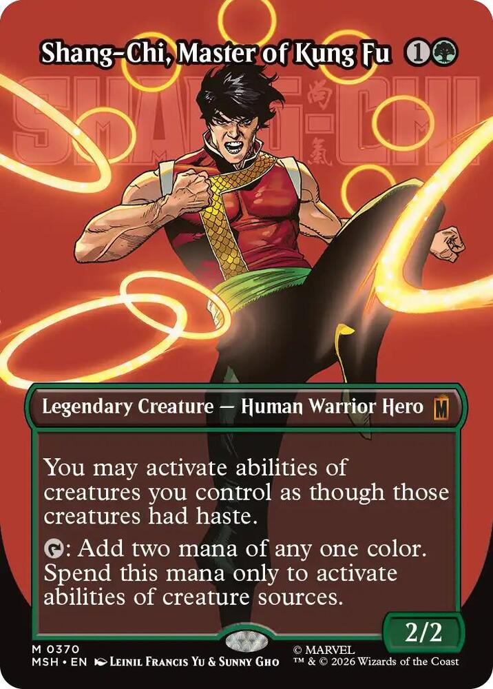 Shang-Chi, Master of Kung Fu 370 (Marvel Super Heroes)  - Borderless | Good Games North