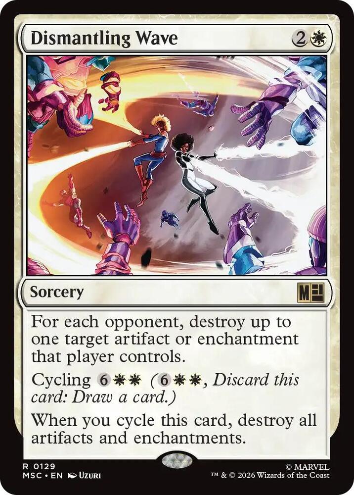 Dismantling Wave 129 (Commander: Marvel Super Heroes)  | Good Games North