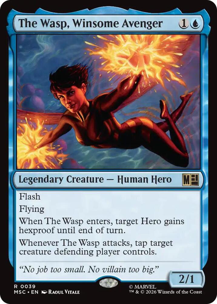 The Wasp, Winsome Avenger 39 (Commander: Marvel Super Heroes)  | Good Games North