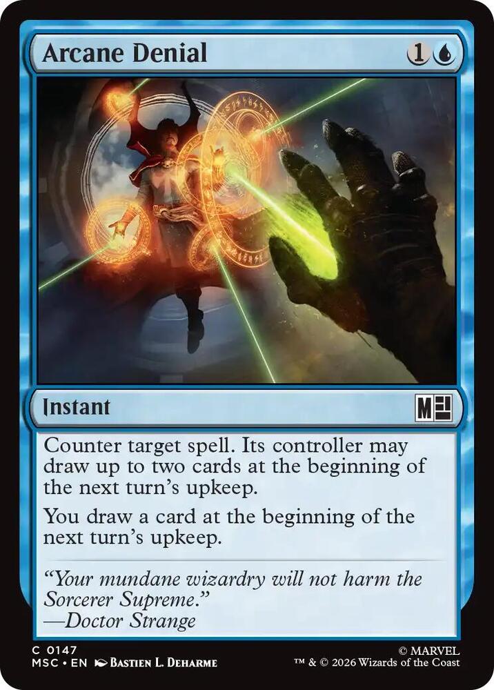 Arcane Denial [dupe] 147 (Commander: Marvel Super Heroes)  | Good Games North