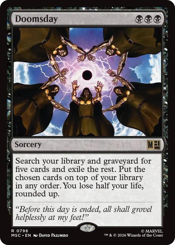 Doomsday 796 (Commander: Marvel Super Heroes)  - Foil | Good Games North