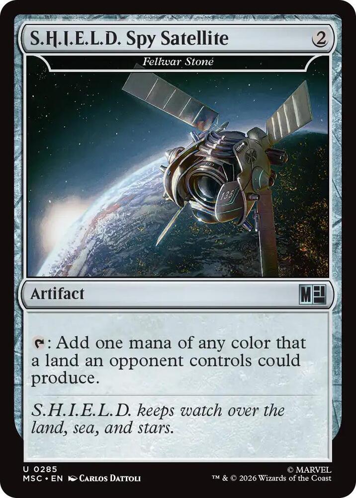 S.H.I.E.L.D. Spy Satellite // Fellwar Stone 285 (Commander: Marvel Super Heroes)  | Good Games North