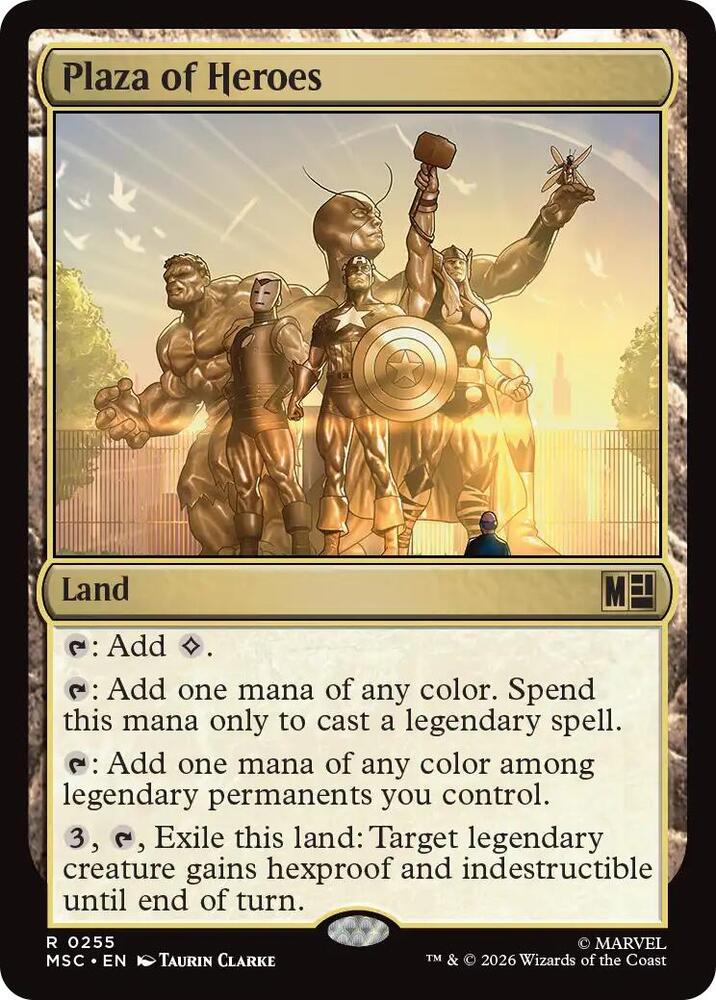 Plaza of Heroes 255 (Commander: Marvel Super Heroes)  | Good Games North