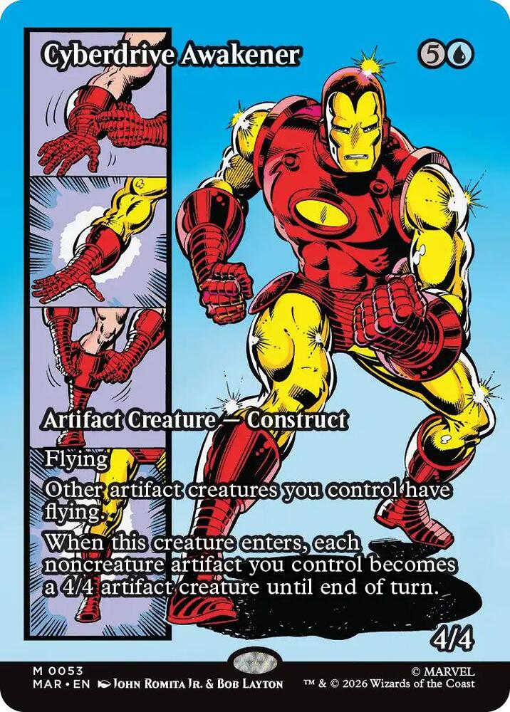 Cyberdrive Awakener 53 (Marvel Universe Eternal-Legal)  - Borderless | Good Games North