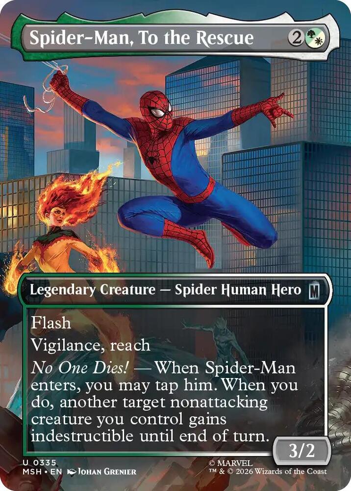 Spider-Man, To the Rescue 335 (Marvel Super Heroes)  - Borderless | Good Games North