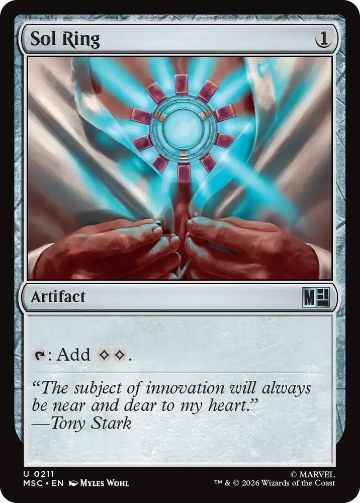 Sol Ring 211 (Commander: Marvel Super Heroes)  | Good Games North
