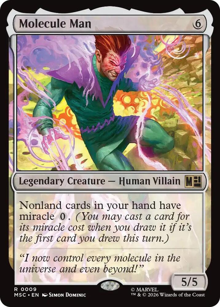 Molecule Man 9 (Commander: Marvel Super Heroes)  | Good Games North