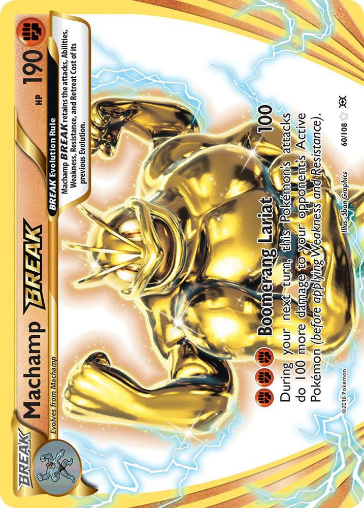 Machamp BREAK 60/108 (XY - Evolutions)  - Holofoil | Good Games North