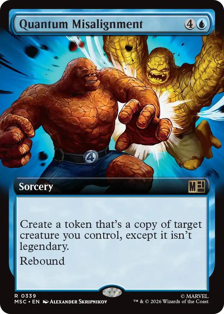 Quantum Misalignment Extended Art 339 (Commander: Marvel Super Heroes)  - Extended Art | Good Games North