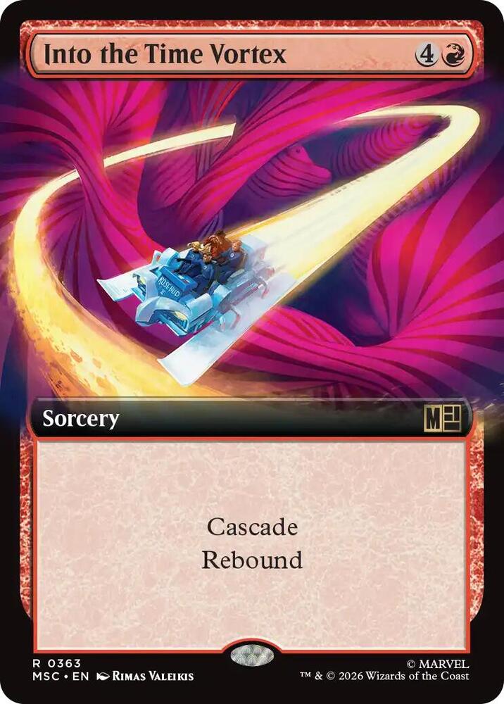 Into the Time Vortex Extended Art 363 (Commander: Marvel Super Heroes)  - Extended Art | Good Games North