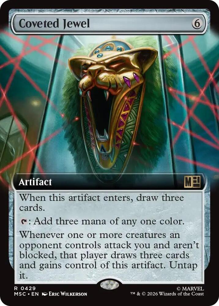 Coveted Jewel Extended Art 429 (Commander: Marvel Super Heroes)  - Extended Art | Good Games North