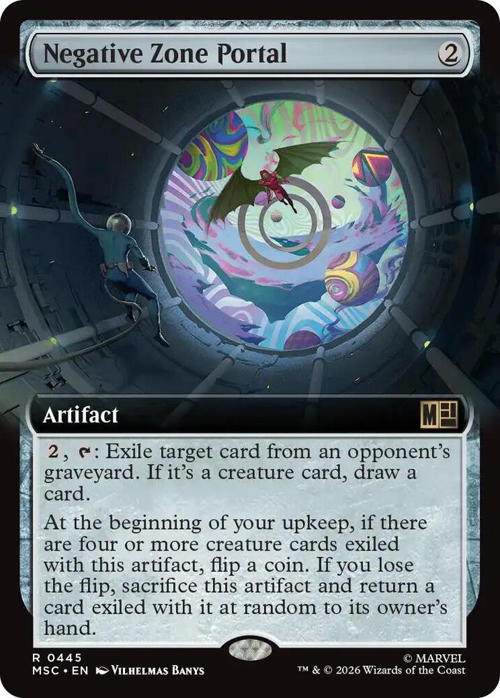 Negative Zone Portal Extended Art 445 (Commander: Marvel Super Heroes)  - Extended Art | Good Games North