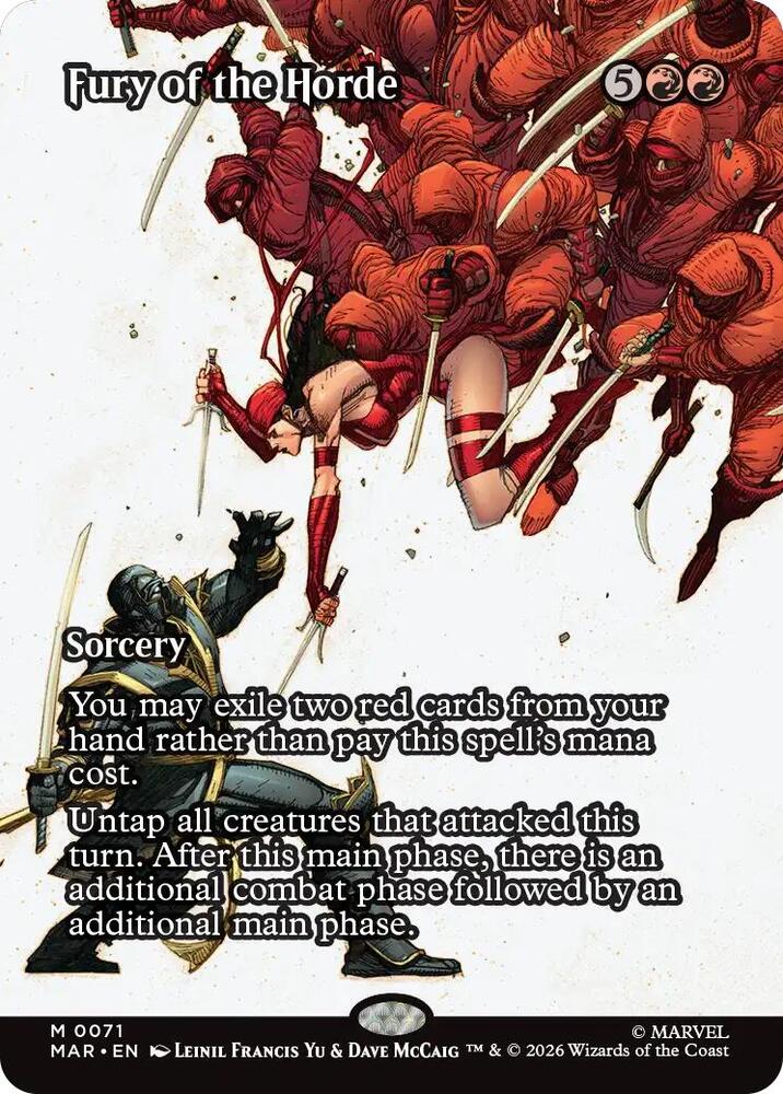 Fury of the Horde 71 (Marvel Universe Eternal-Legal)  - Borderless | Good Games North