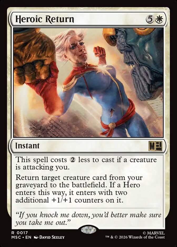 Heroic Return 17 (Commander: Marvel Super Heroes)  | Good Games North