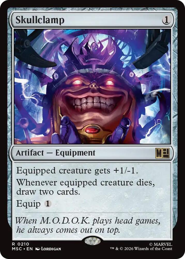 Skullclamp 210 (Commander: Marvel Super Heroes)  | Good Games North