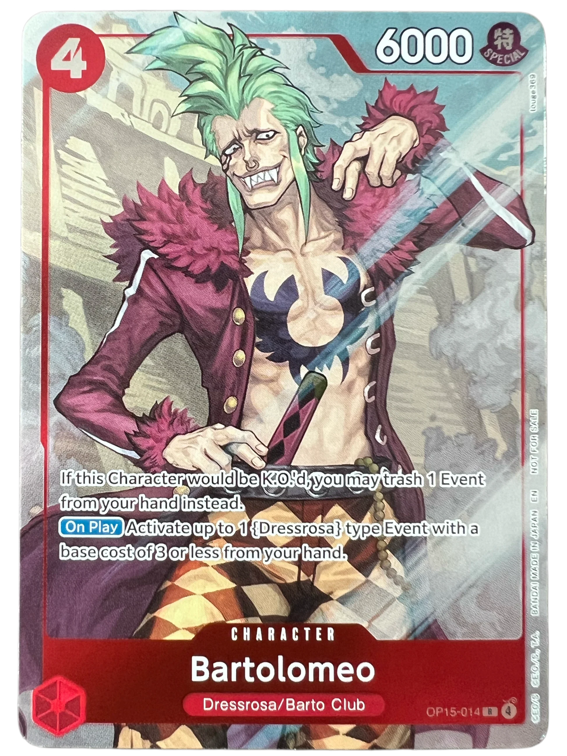 Bartolomeo (Dash Pack) OP15-014 (Adventure on Kami's Island)  - Foil | Good Games North