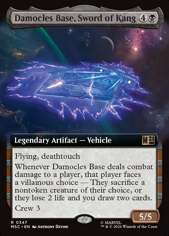 Damocles Base, Sword of Kang 347 (Commander: Marvel Super Heroes)  | Good Games North