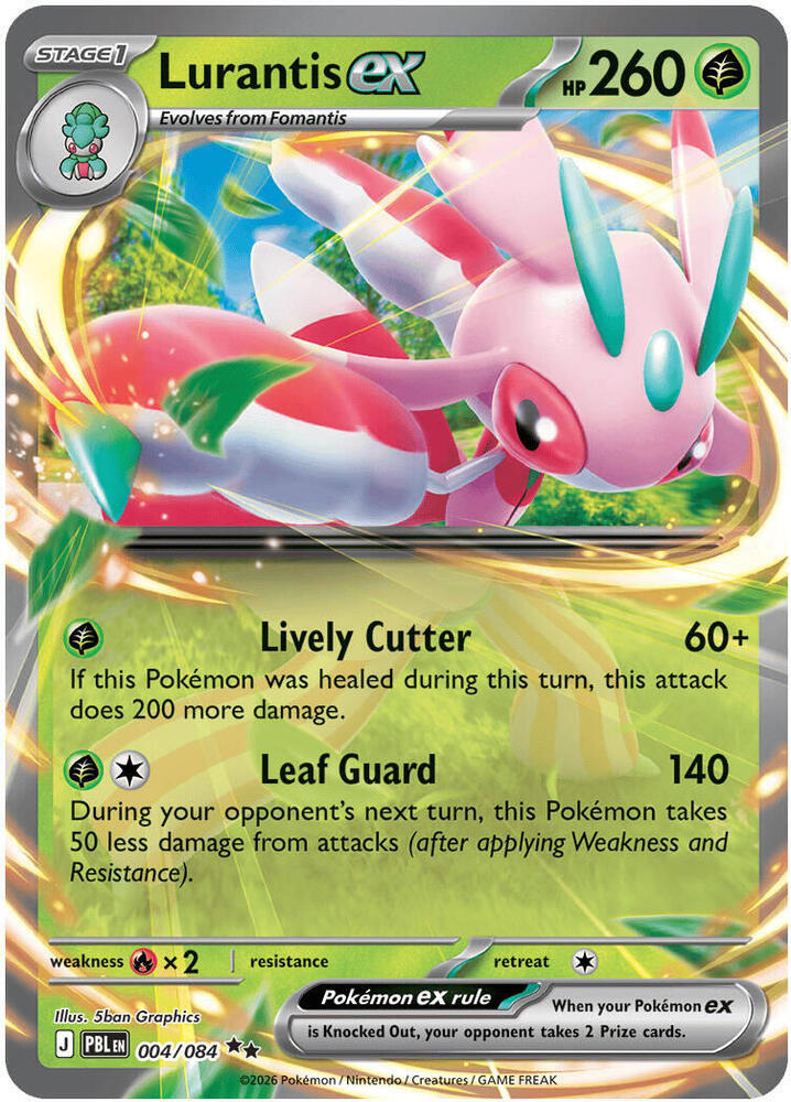 Lurantis ex 004/084 (ME05: Pitch Black)  - Holofoil | Good Games North