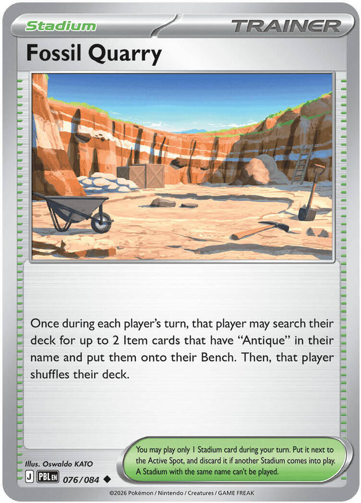 Fossil Quarry 076/084 (ME05: Pitch Black)  | Good Games North