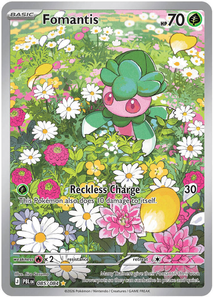 Fomantis 085/084 (ME05: Pitch Black)  - Holofoil | Good Games North