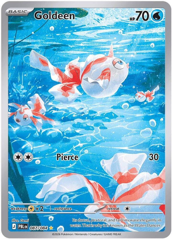 Goldeen 087/084 (ME05: Pitch Black)  - Holofoil | Good Games North