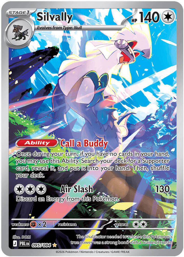Silvally 095/084 (ME05: Pitch Black)  - Holofoil | Good Games North