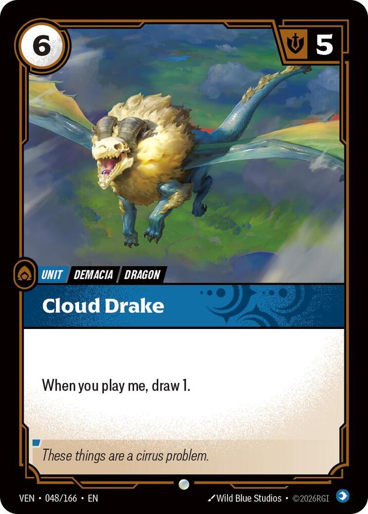 Cloud Drake 048/166 (Vendetta)  | Good Games North