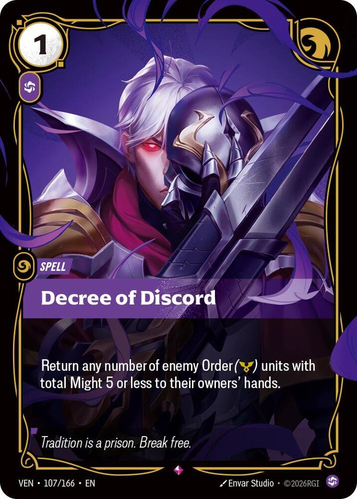 Decree of Discord 107/166 (Vendetta)  - Foil | Good Games North