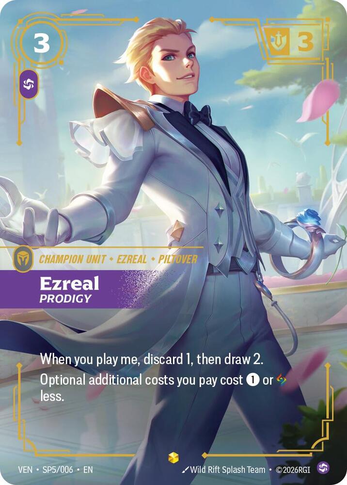 Ezreal - Prodigy SP5/006 (Vendetta)  - Foil | Good Games North